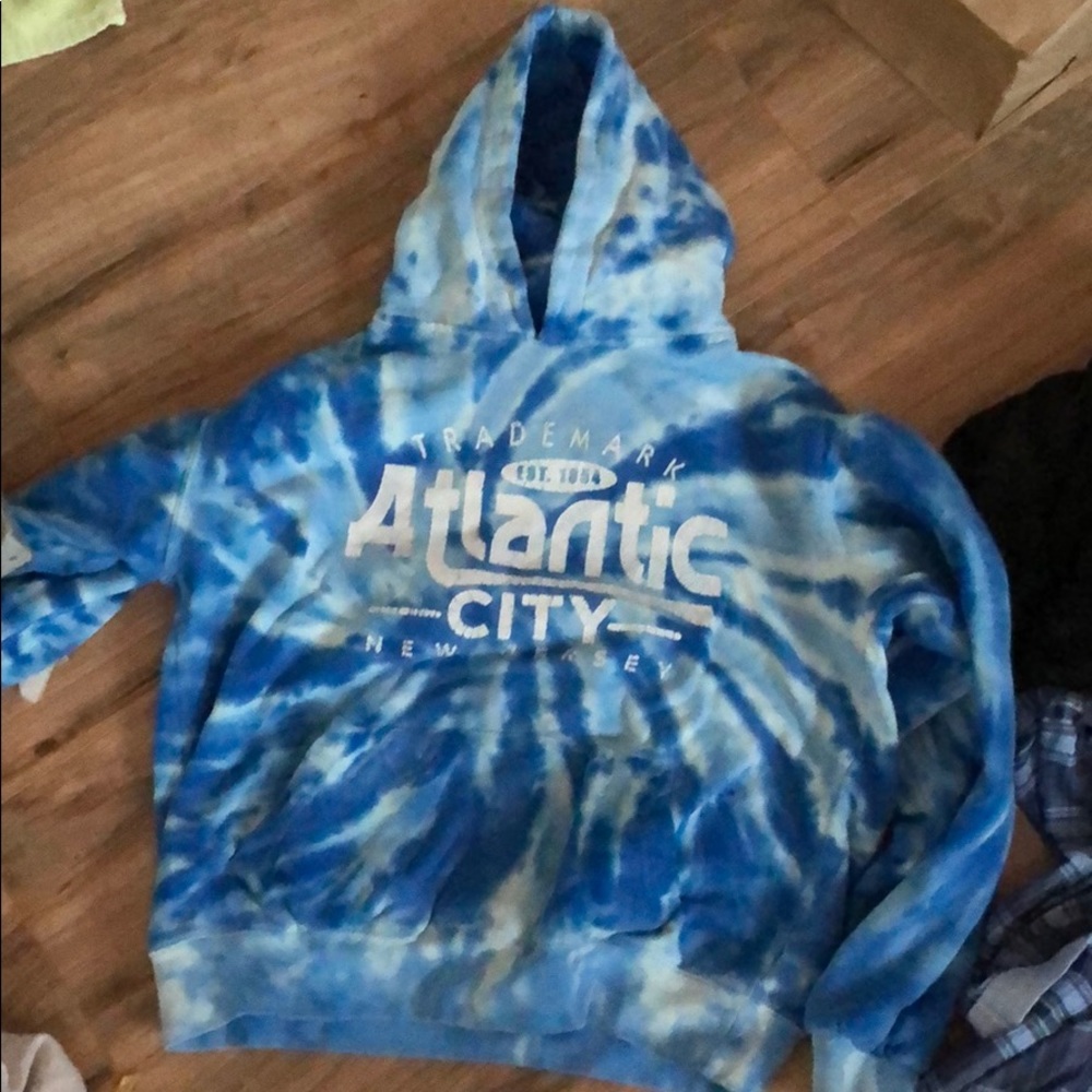 BLUE HOODIE ATLANTIC CITY